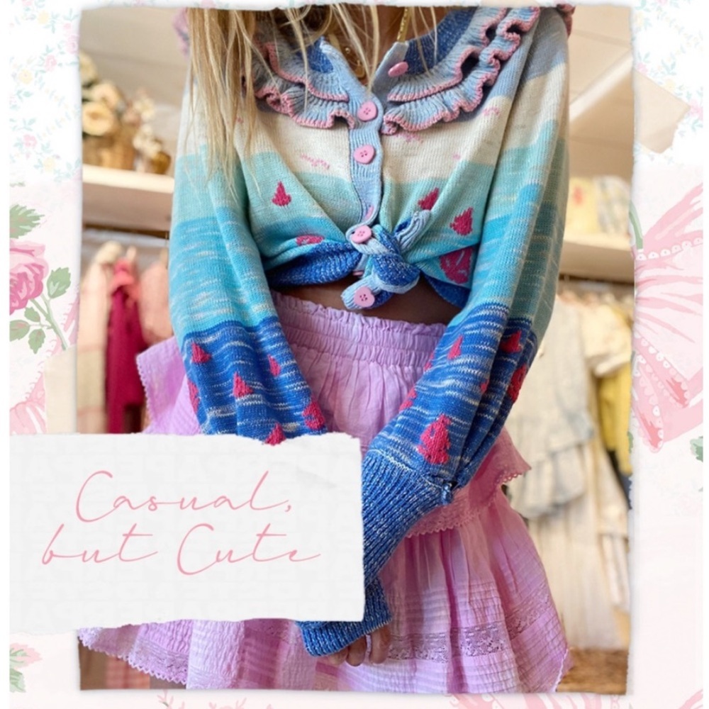 LOVESHACKFANCY⛵️CARDIGAN SWEATER